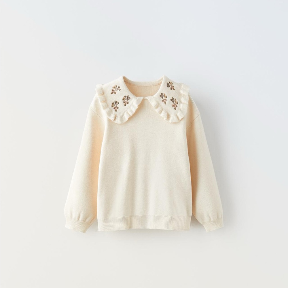 Zara girls sweater set